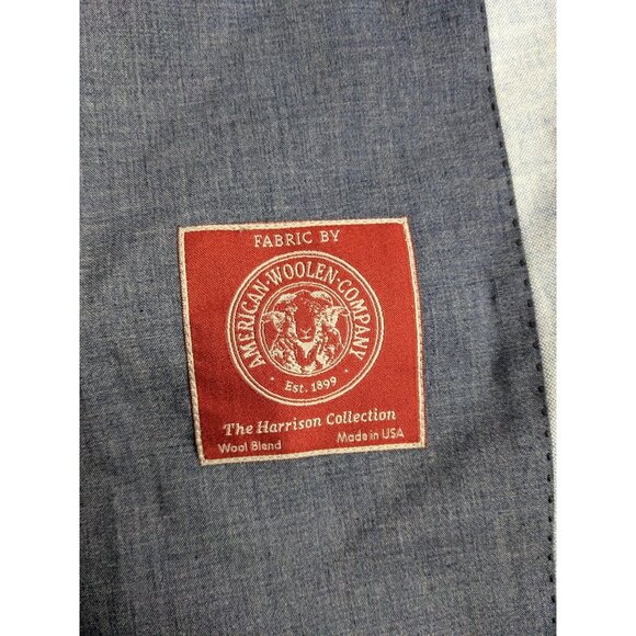 J.Crew Blazer Blue Ludlow Wool Silk Linen Blend Sportcoat Mens Size 36S - Picture 5 of 12